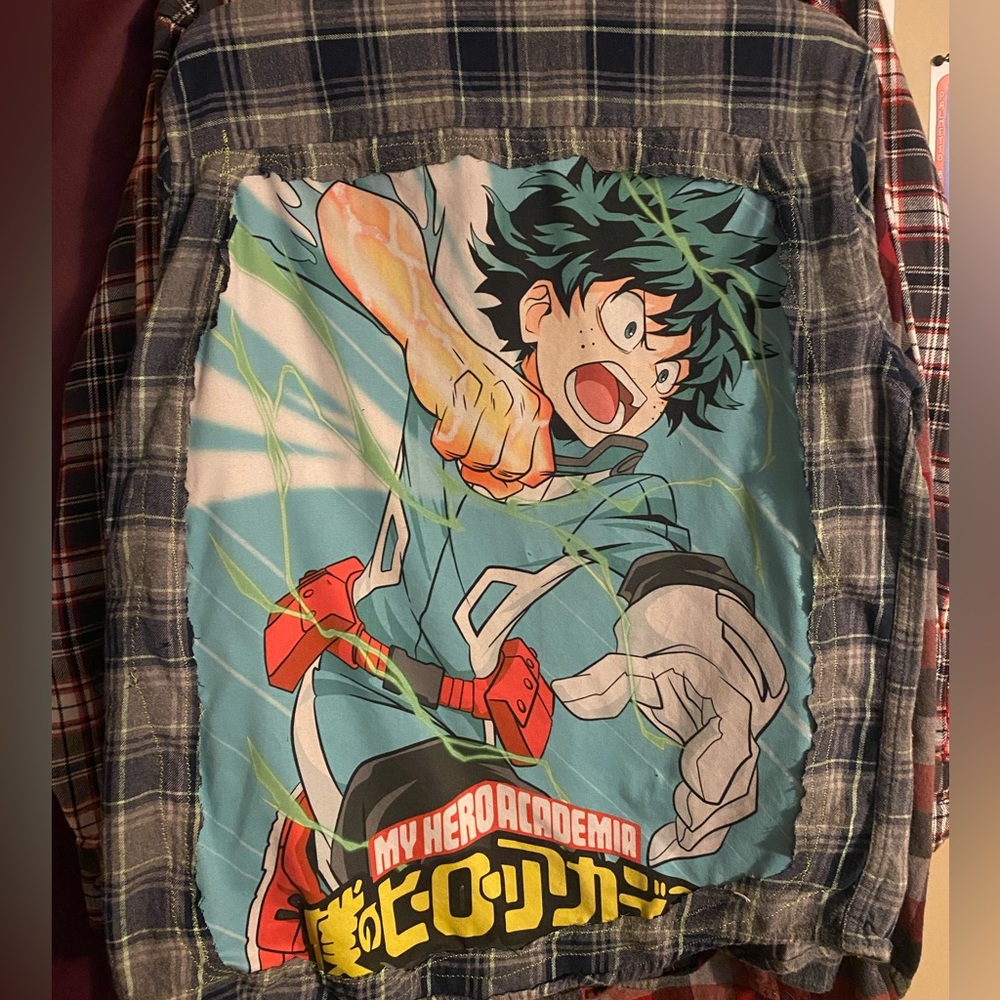 Custom My Hero Academia Flannel